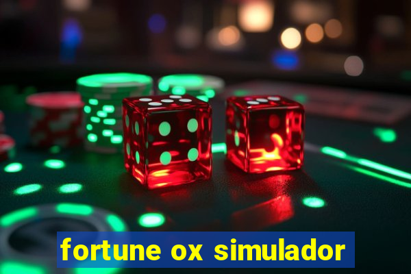 fortune ox simulador